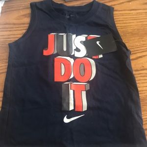 NIKE TEE SLEEVELESS TODDLER BOY SIZE 4